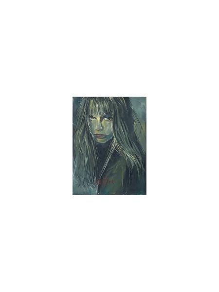 #: 12024060043<br>Subject: Portrait<br>Size: 30X40 cm<br>Frame: None<br>Medium: Oil Painting on Canvas<br>Year: 2021<br><FONT color=red>Sold</FONT>