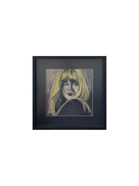 #: 12024060046<br>Subject: Portrait<br>Size: 52X52 cm<br>Frame: Framed<br>Medium: Oil Painting on Canvas<br>Year: 2017<br><FONT color=red>Sold</FONT>